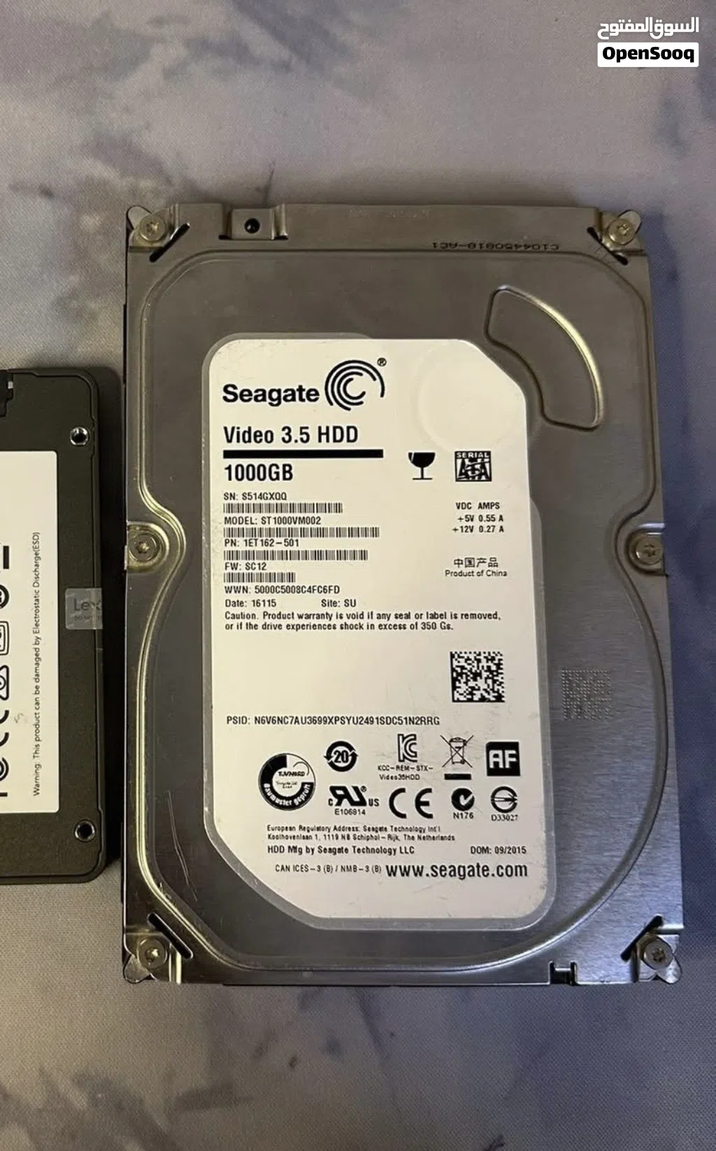 موجودHdd 1t للبيع معبي العاب سعره250