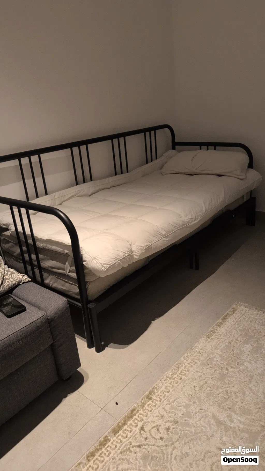 sofabed from Ikea 160*80 if single and 160*160 if open in excellent condition