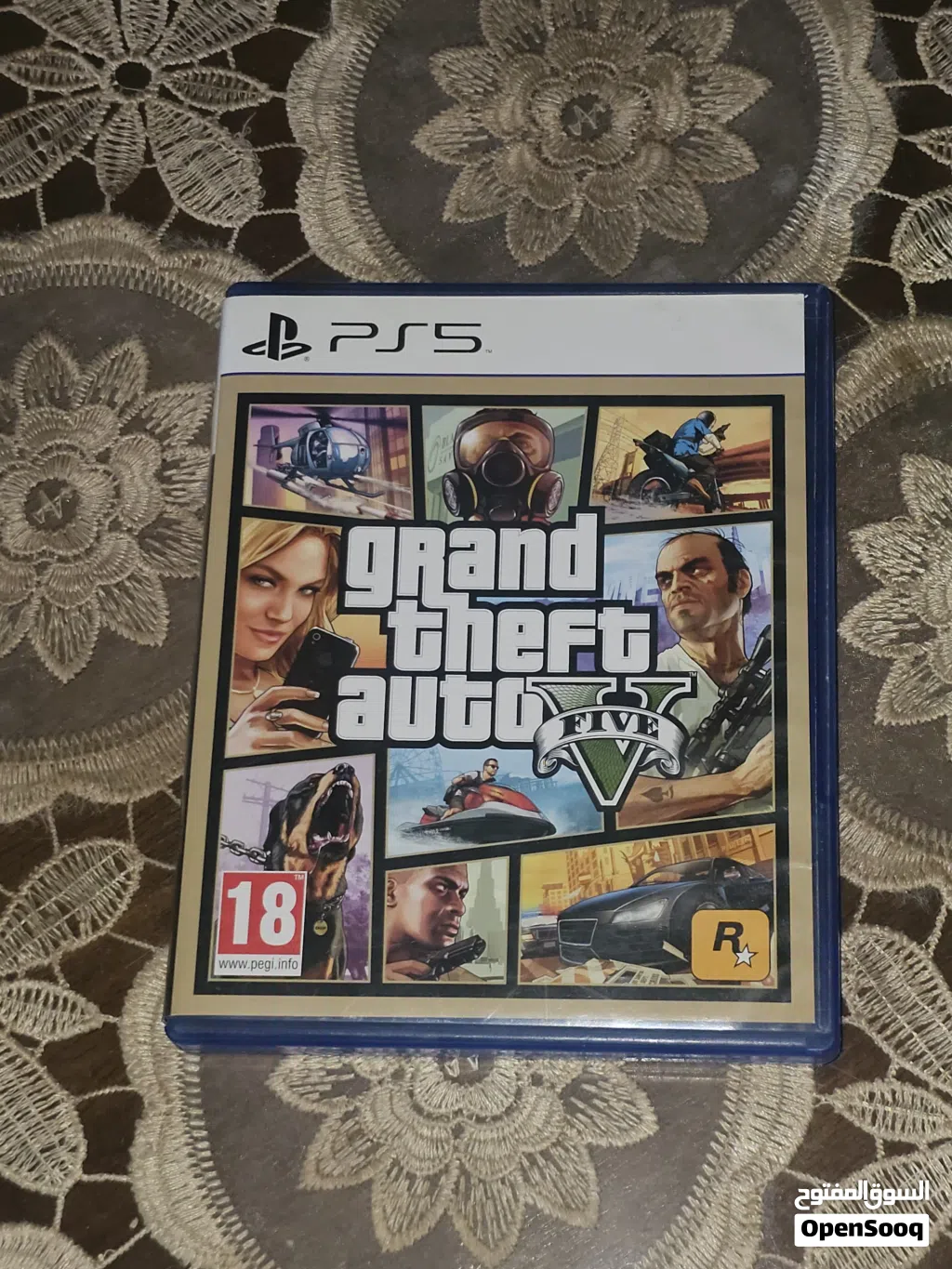 لعبة GTA5 نسخة بلايستيشن 5
