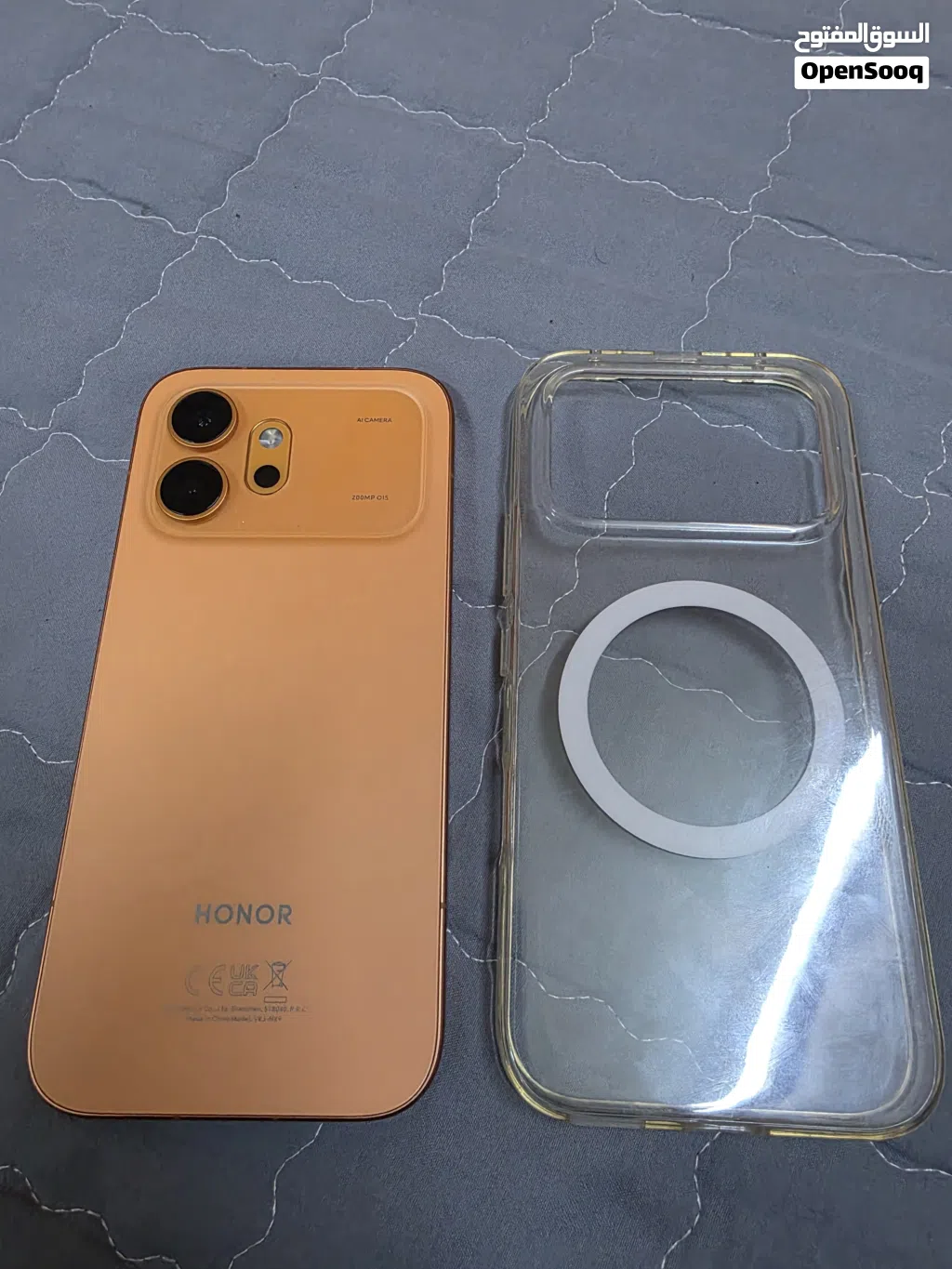 HONOR 600 (256GB/8GB) بحالة الوكالة + ساعة HONOR Fit جديدة + ضمان 600 يوم