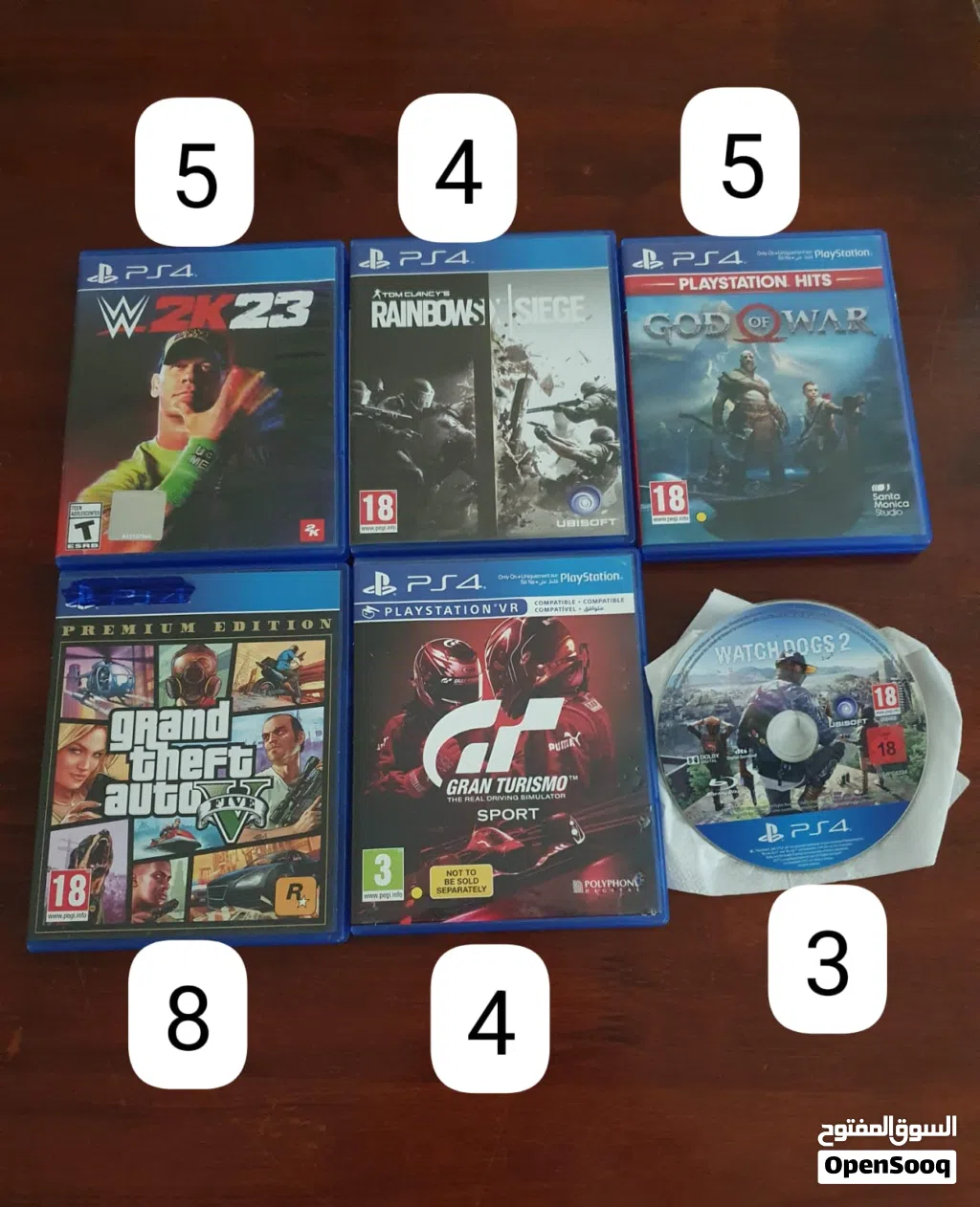 PS4 games For Sale . Price negotiable Buy more get more discount.