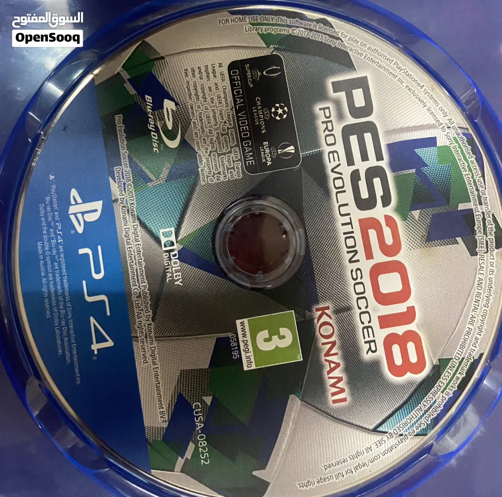 Pes 2018 للبيع