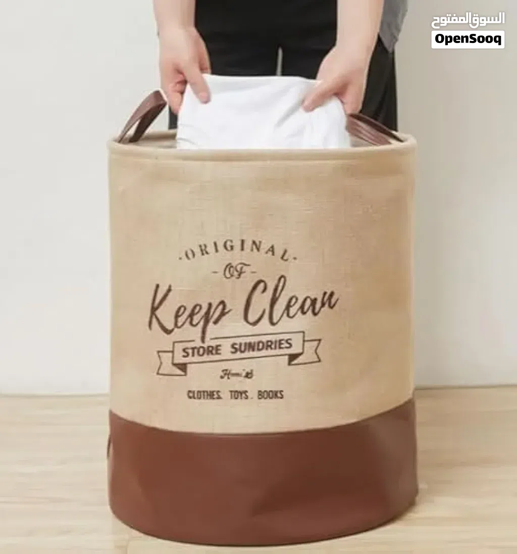 Laundry waterproof bags in stock Denim material