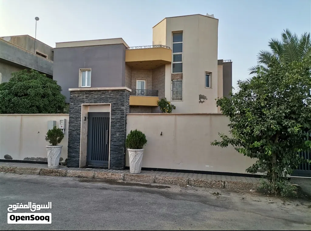 فيلا للبيع تشطيب حديث بتصميم خليجي بالتحديد البيفي ((بير الاسطي ميلاد)).