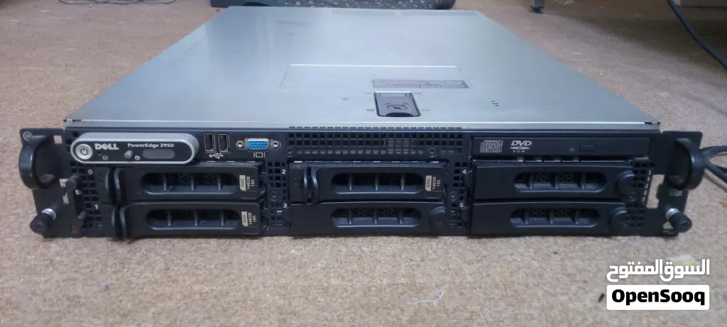 سيرفر Dell PowerEdge 2950 للبيع بحالة جيدة