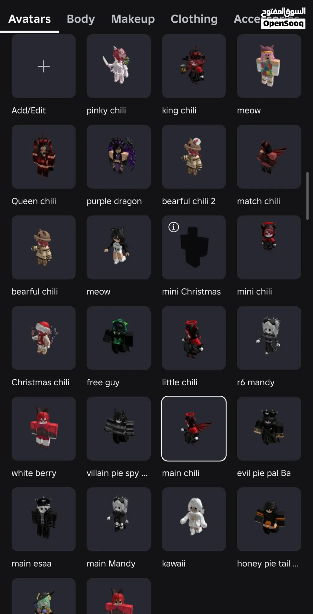 Roblox account