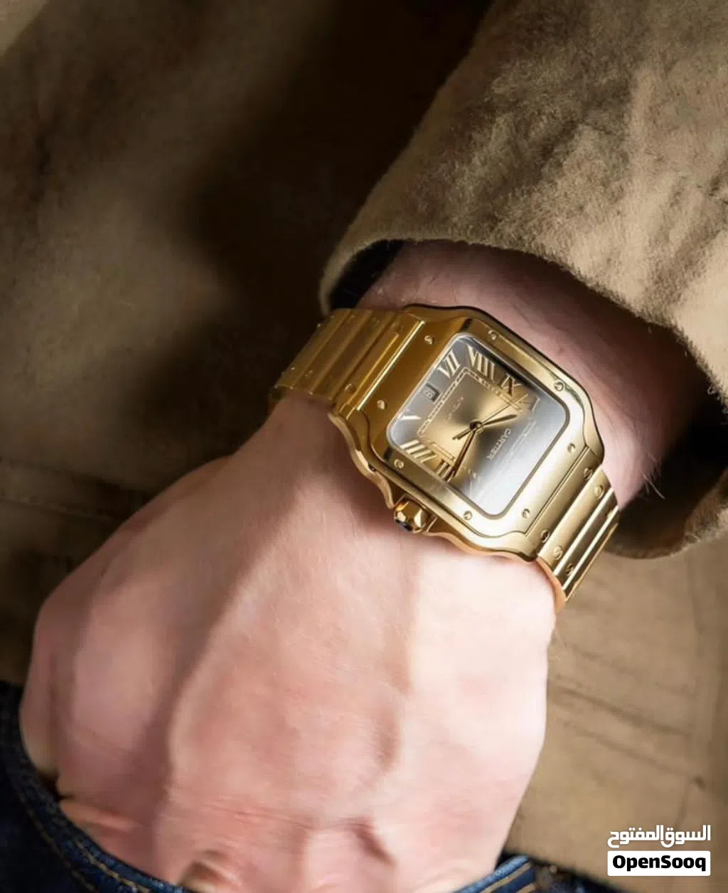 ساعات كارتييه سانتوس (Cartier Santos) الرجالية الفاخرة توفرت حصرياً لدى براند للساعات