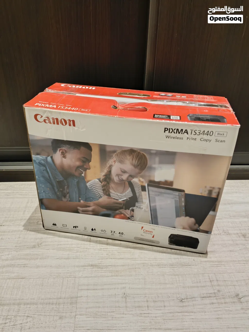 للبيع طابعة Canon PIXMA TS3440 بحالة ممتازة