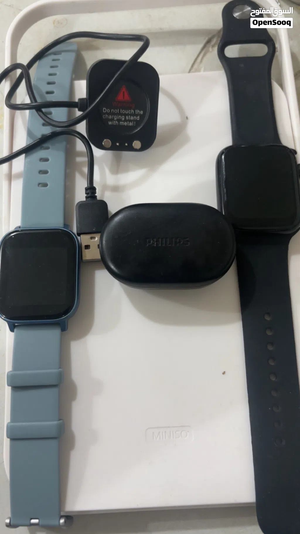 GARAGE SALE(2 havit watches 1 phillips earbuds