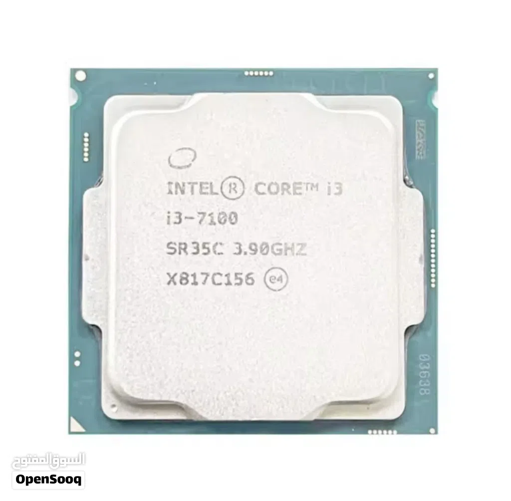 معالج إنتل مستعمل Intel Core i3-7100 بسرعة 3.90GHz بحالة ممتازة