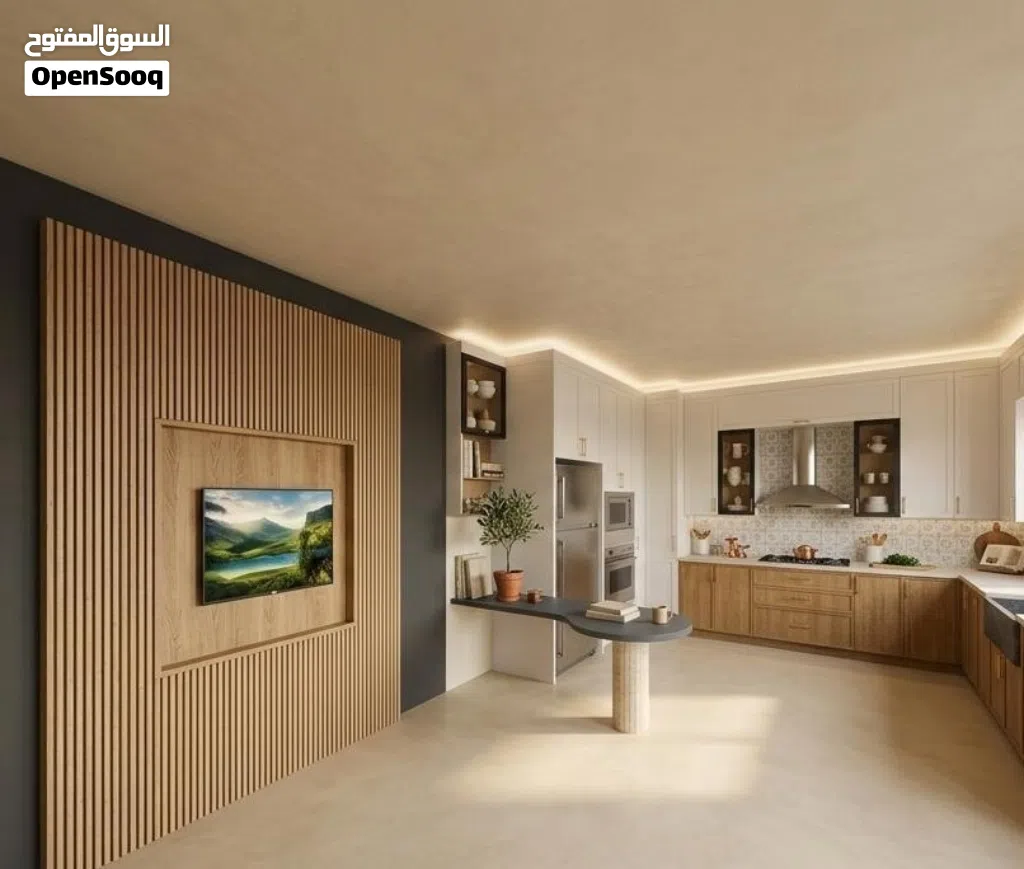 عمل تصاميم مطابخ 3D