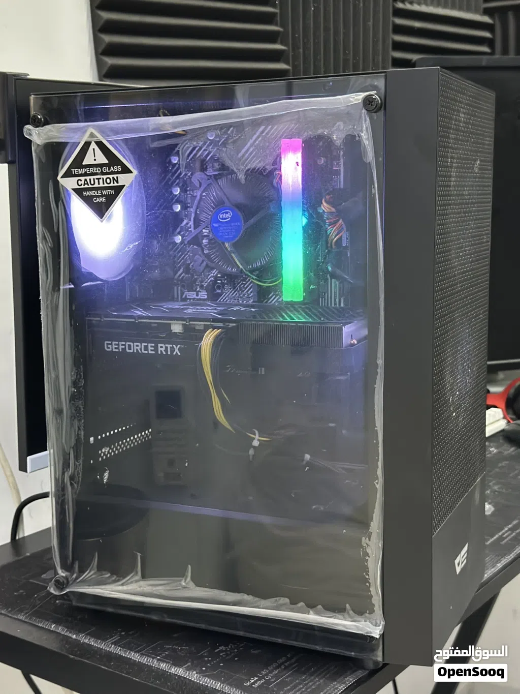 كمبيوتر اللعاب rtx 3060 12gb vram