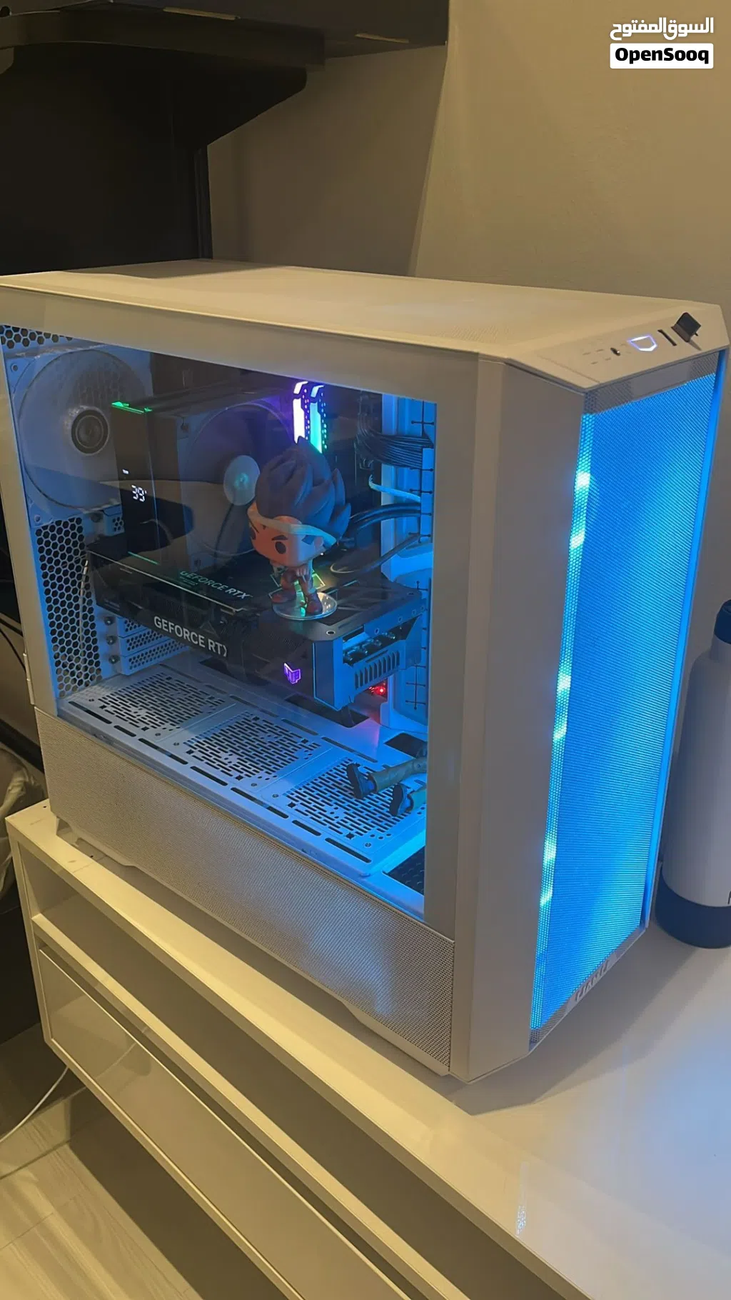 للبيع pc gaming بكرت Asus 4070 OC الخرااافي