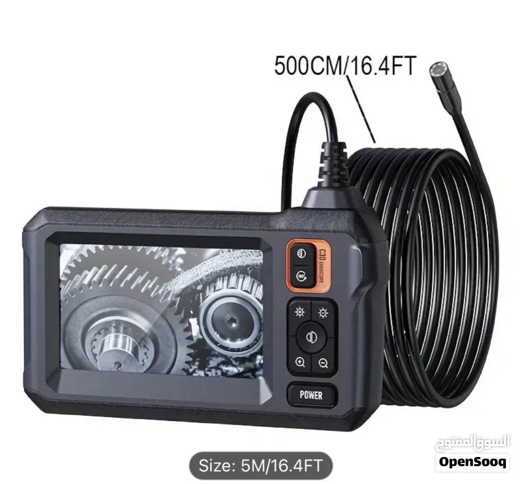 HD Endoscope handheld with builtin rechargeable battery