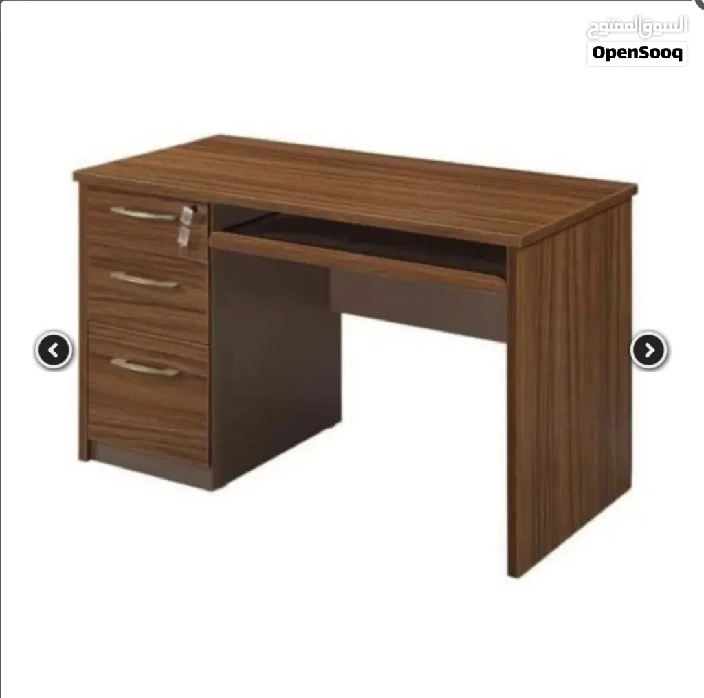 مكتب 120*50 سم بني