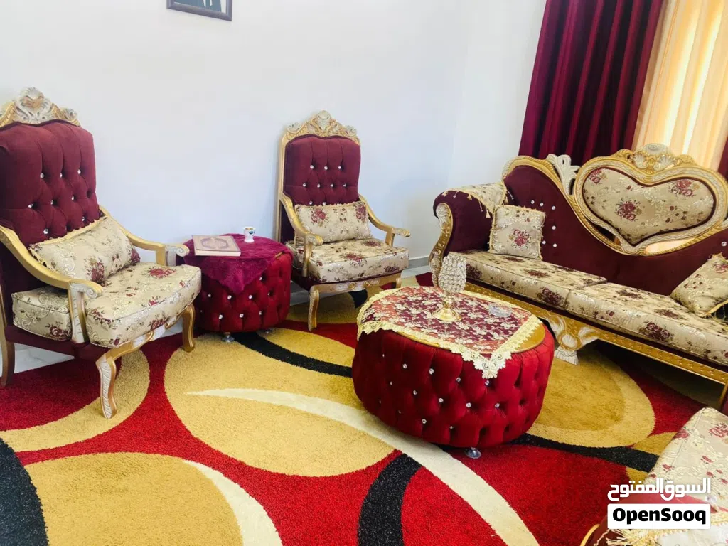 طقم كنب حال الجديد للبيع مصري
