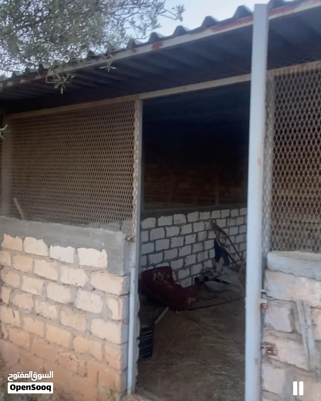حديد مفصل للزاريب وقواعد تعليق أقفاص أرانب وغطاء زينقو وقربج ألمونيوم + 5 طوبوات بيادجا