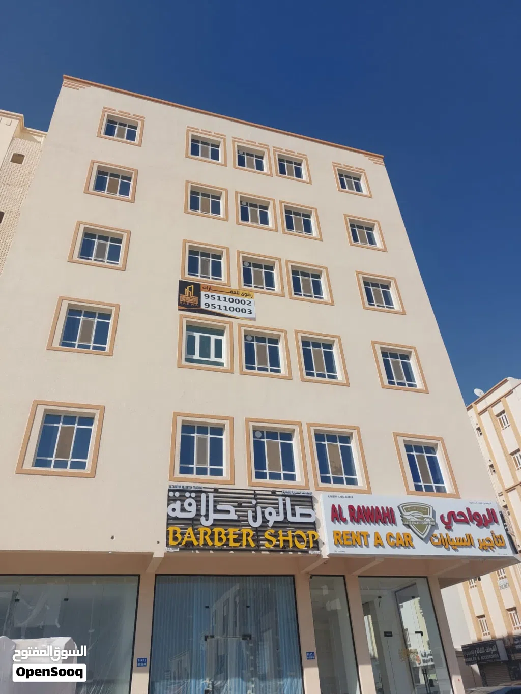 محلات تجارية مبني جديد
