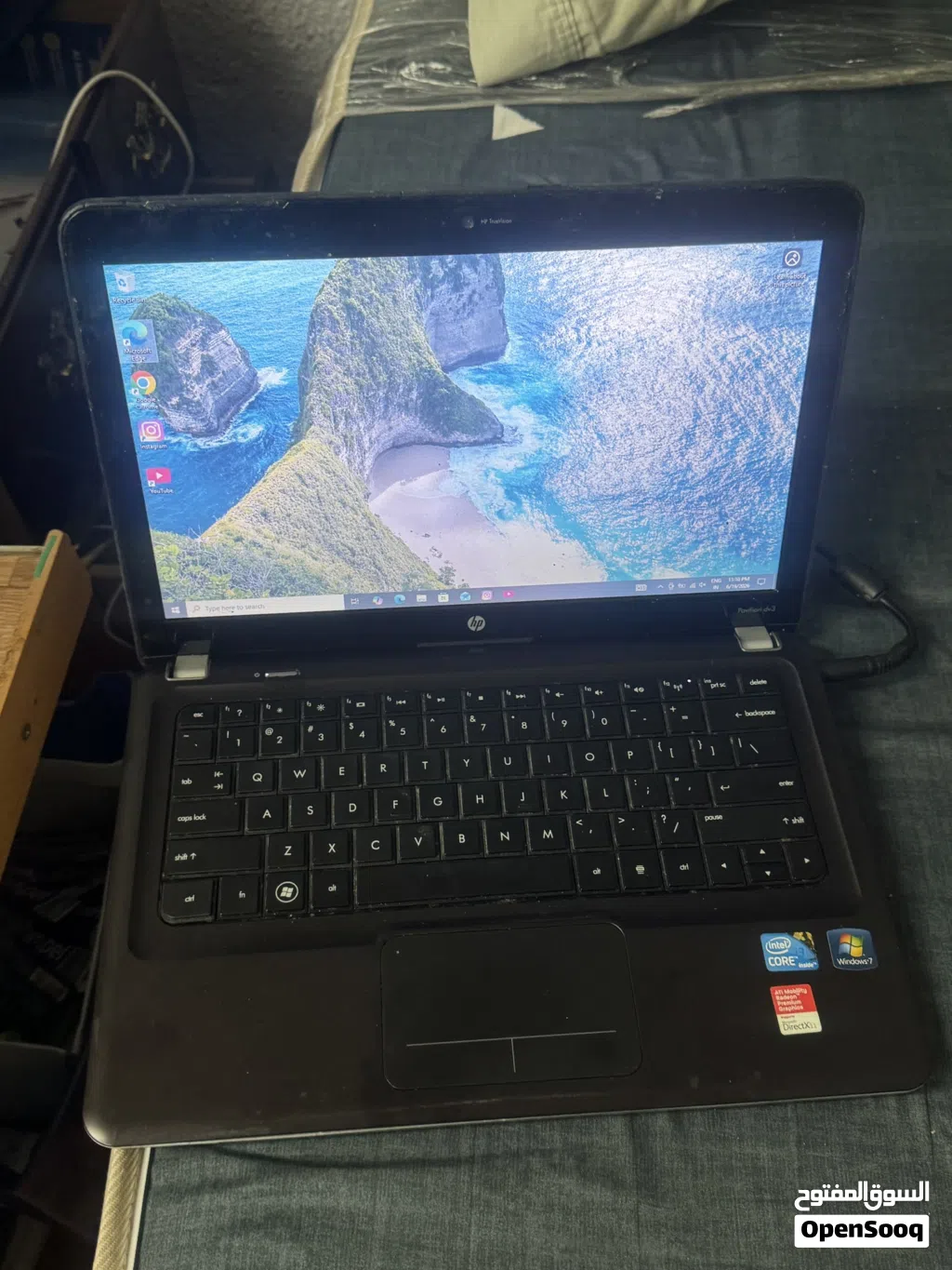 Hp pavilion dv3 laptop