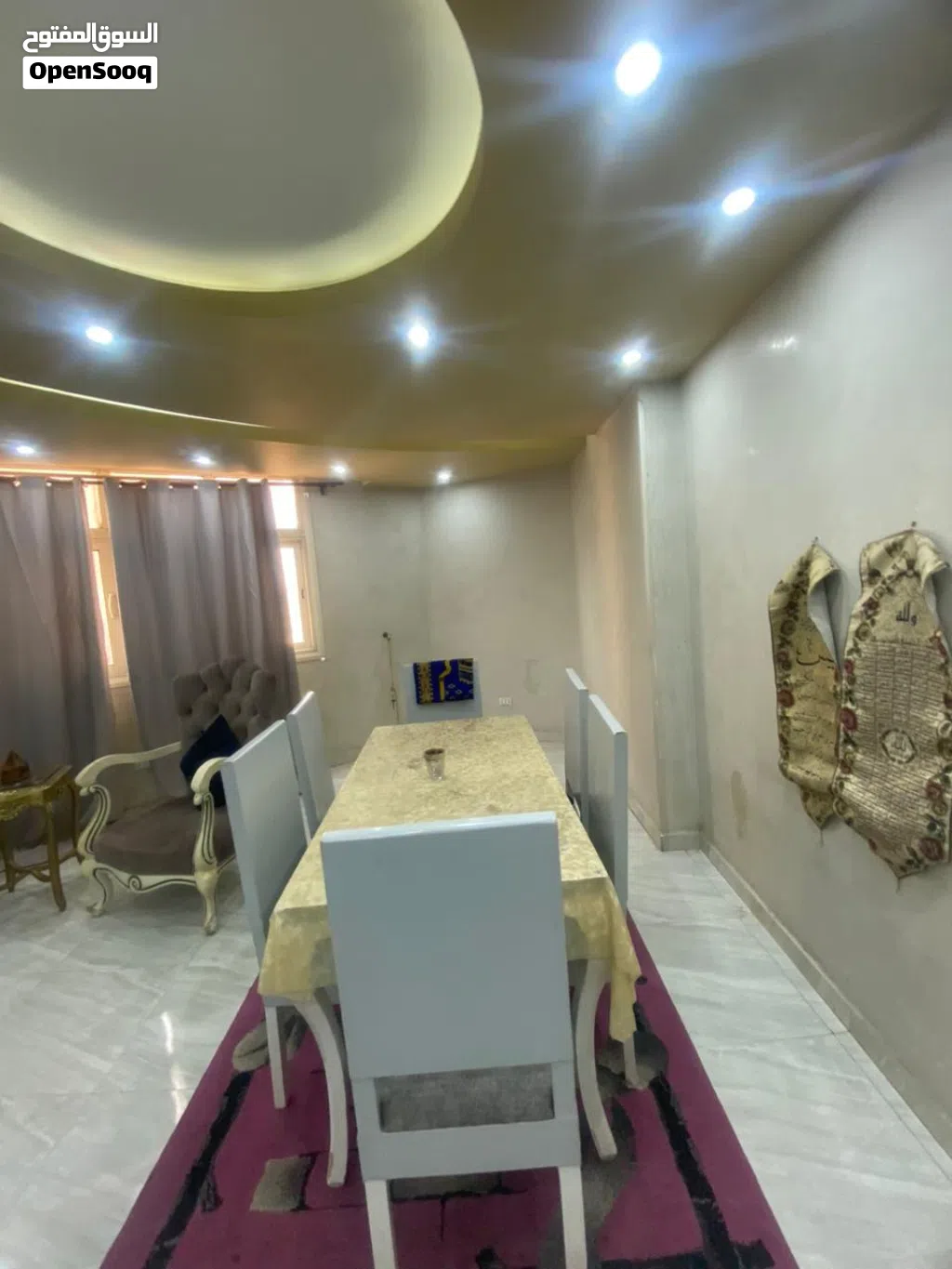 شقه للايجار في المهندسين مكونه من 3 غرف و 3 حمام