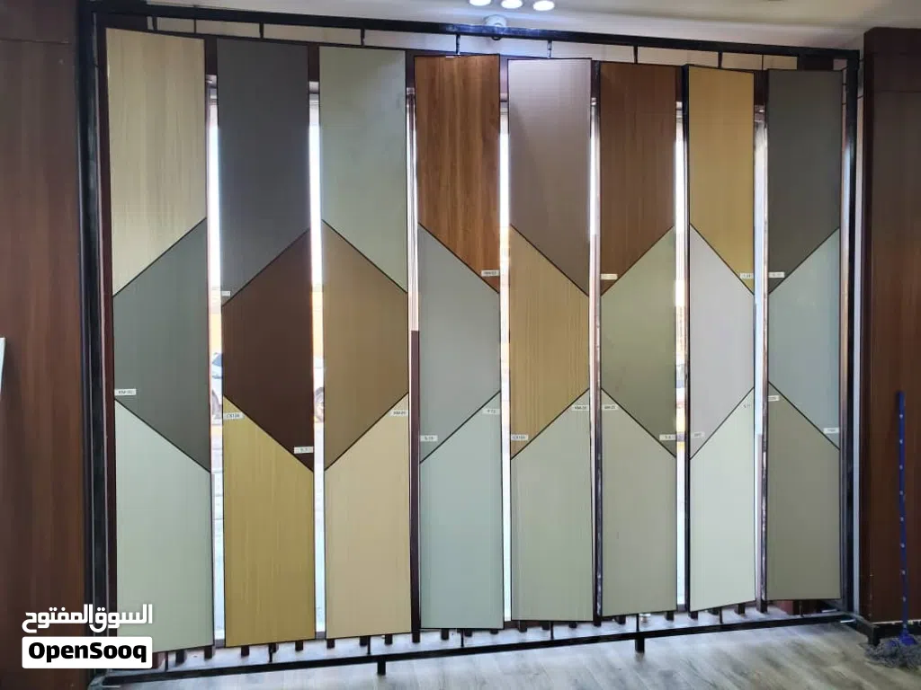 ديكورات جبس اسقف ، ديكورات واجهة شاشه بديل رخام ، ديكور مكتب شيبورد