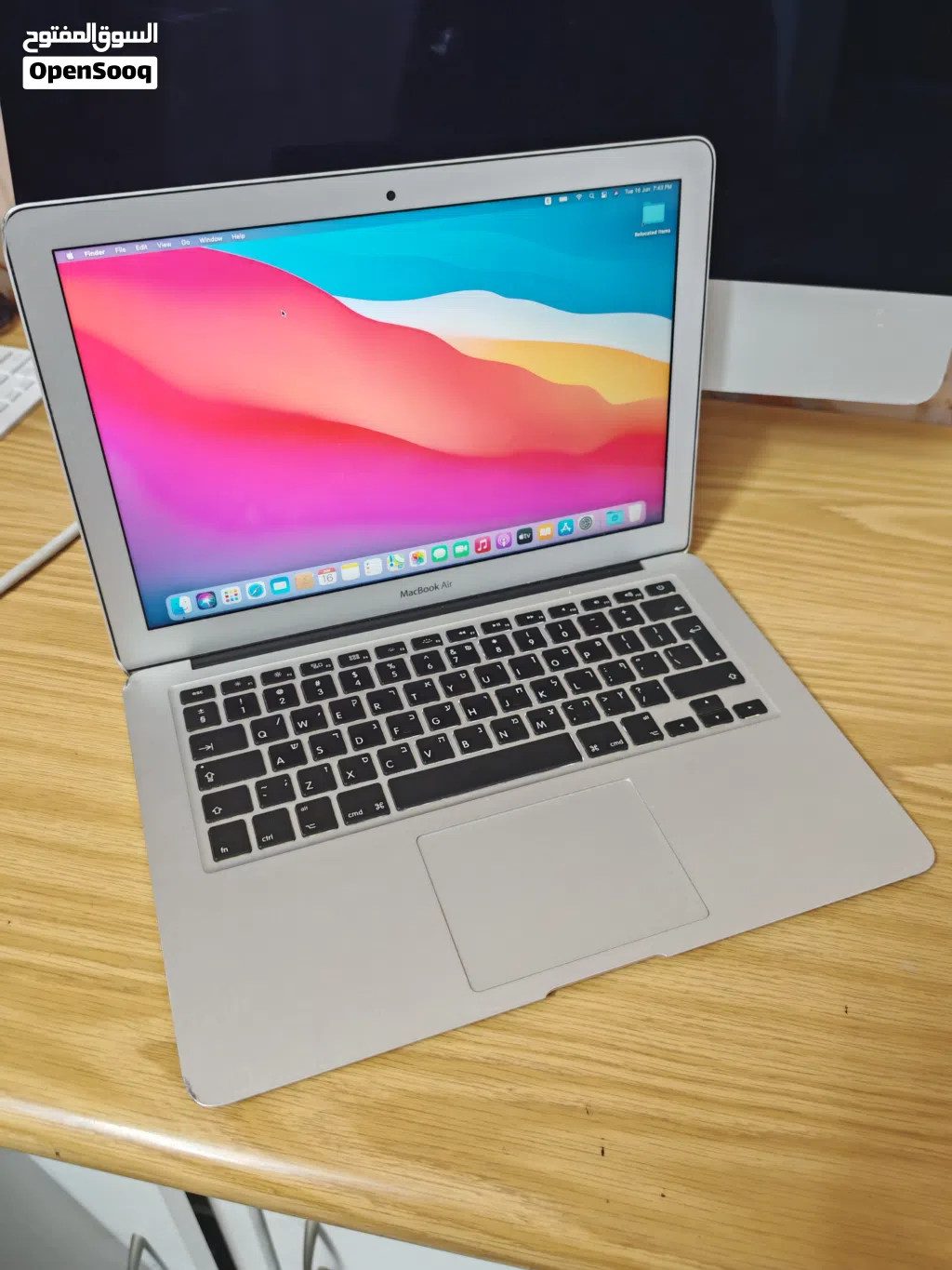 MacBook Air 2013 Core i7 RAM 8GB SSD 256GB بحالة ممتازة