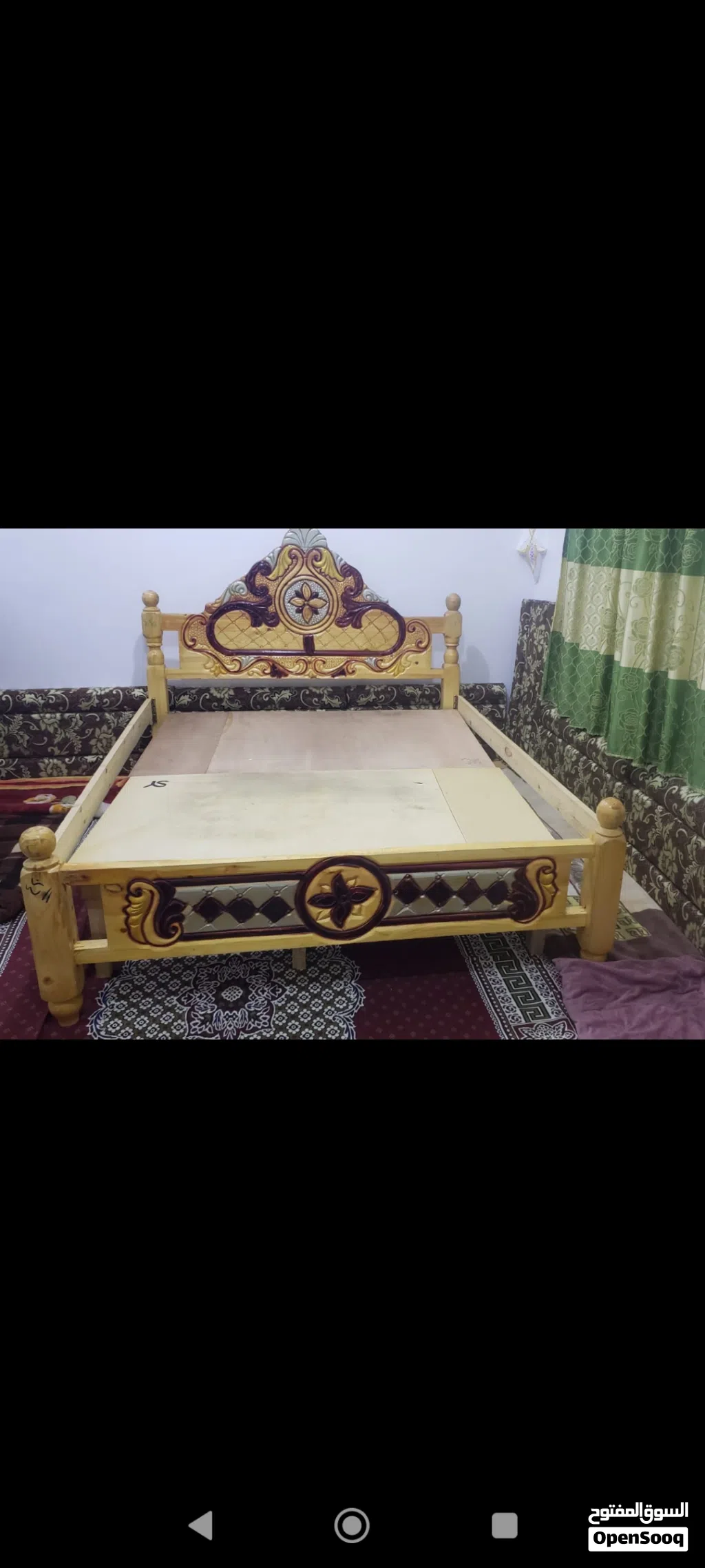 غرفه نوم سويدي كرسي وتسريحه