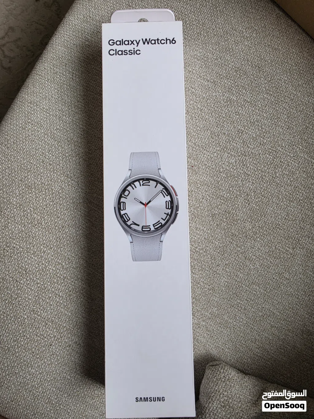 جديدة Samsung Galaxy Watch6 Classic 47mm بالكرتون - غير مفتوحة