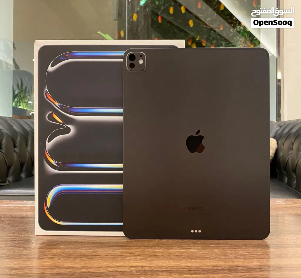 Apple iPad Pro M4 Chip 13-inch 512GB, Wi-Fi Space Black, Looks New B.H-100% Warranty Up to-20-06-26