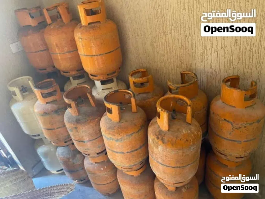 إسطوانة غاز أصلية درجة أولى تاخدها معبية بالضمان التوصيل لعند بيتك (التوصيل مجاني)