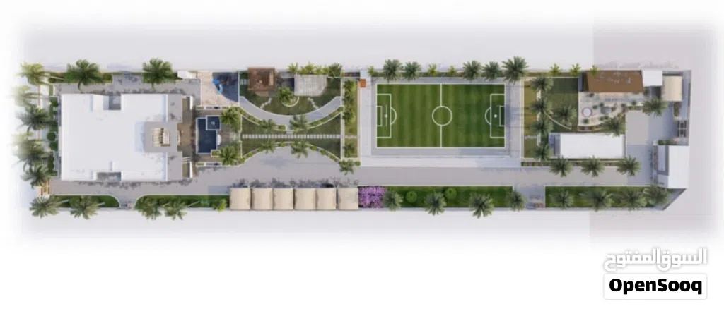 ارض سكنية في بركاء مفتوحه علي ثلاث اتجاهات Residential land in Barka, open on three sides