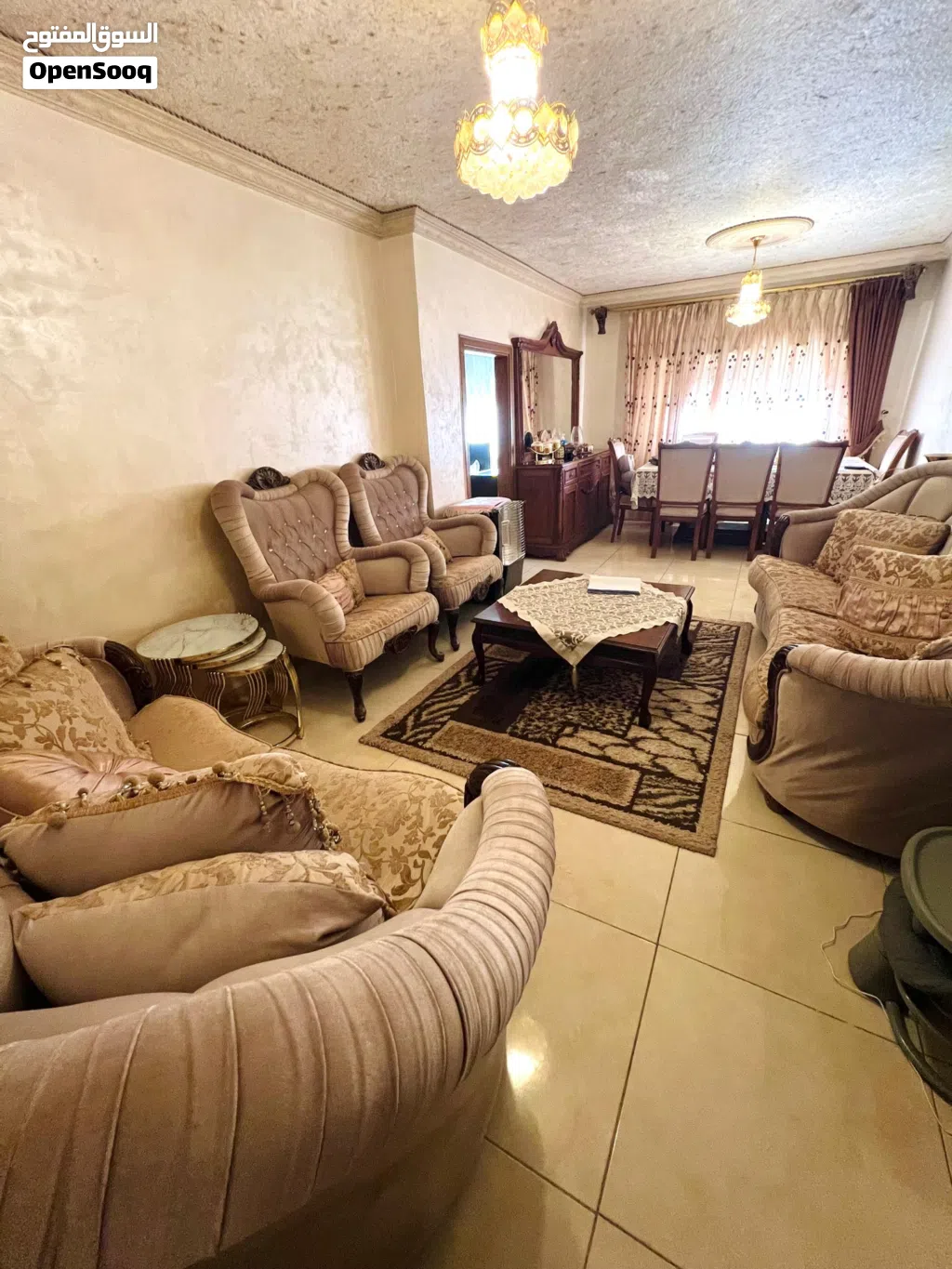 طقم كنب راقي جدا بسعر جدا مغري