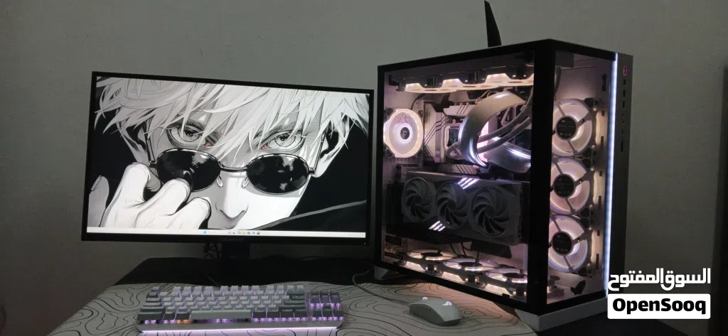Premium White RGB Gaming PC – RTX 4070 Ti i5-13600KF 32GB RAM