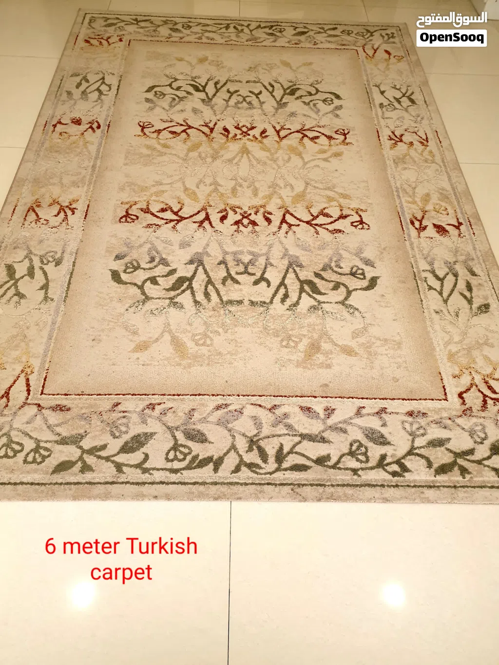 4 Pieces Turkish carpets and a doormat