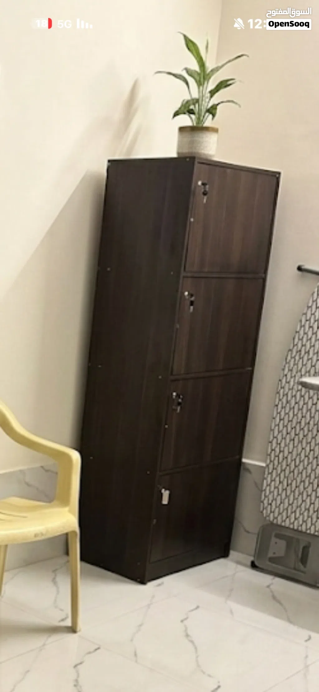 خزانه لوكر 4 ابواب بحاله جيده