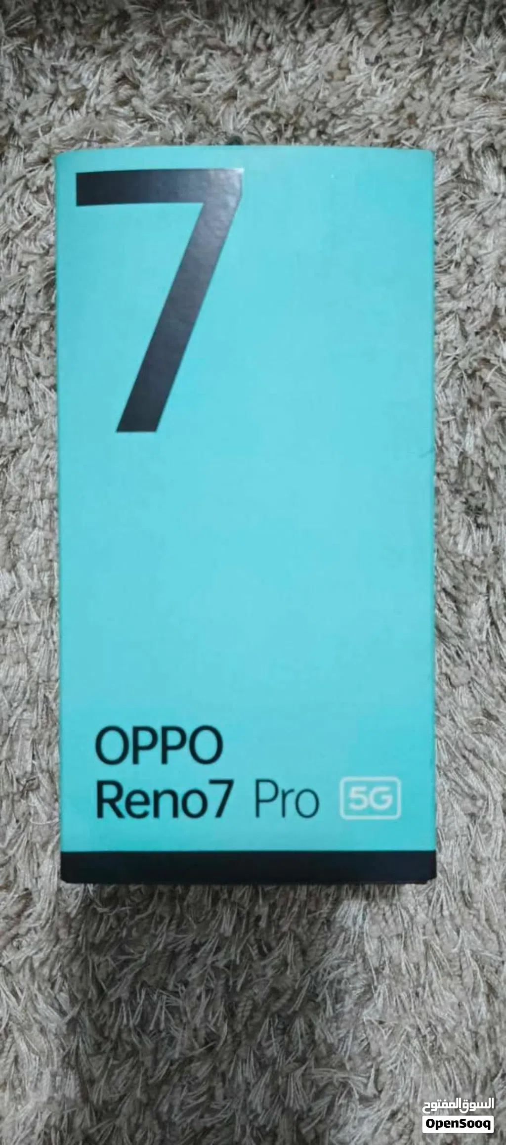 OPPO Reno 7 pro 5g ram 24 g256 بحال الوكاله استخدام بسيط