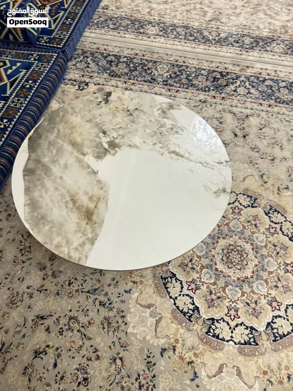 Modern Marble Round Coffee Table ( 2 Pieces Available )