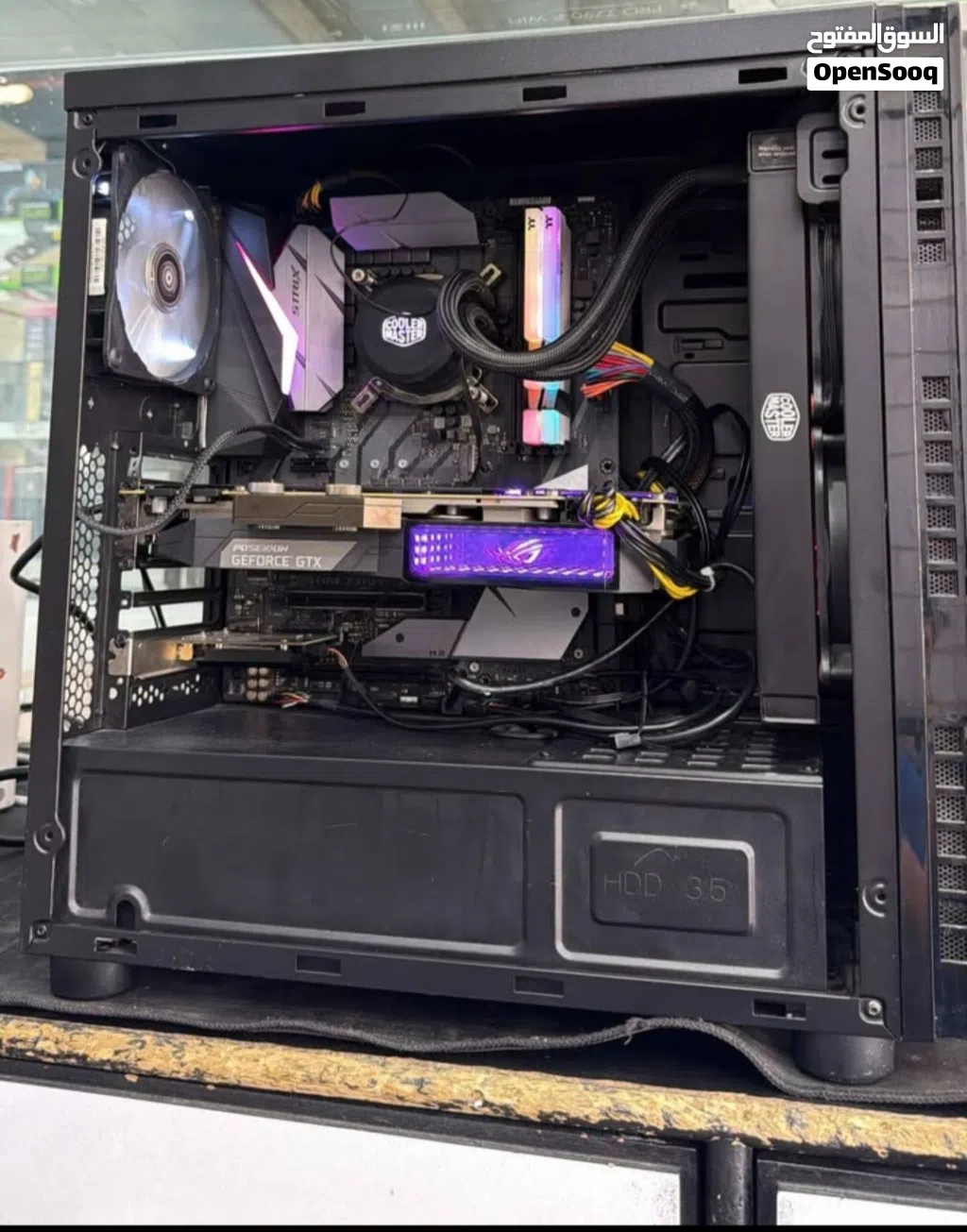 Core i7 8799K GTX1080ti 11gb vga card ssd 256gb sata 1tb 240 coolar use for sale