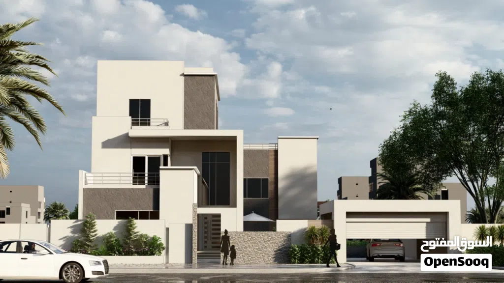 فلا في بركاء/ الرميس تصميم عصري -بناء شخصي