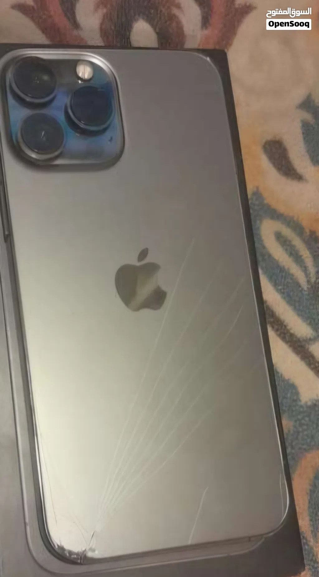 Iphone 13 pro max 256 Used with box only