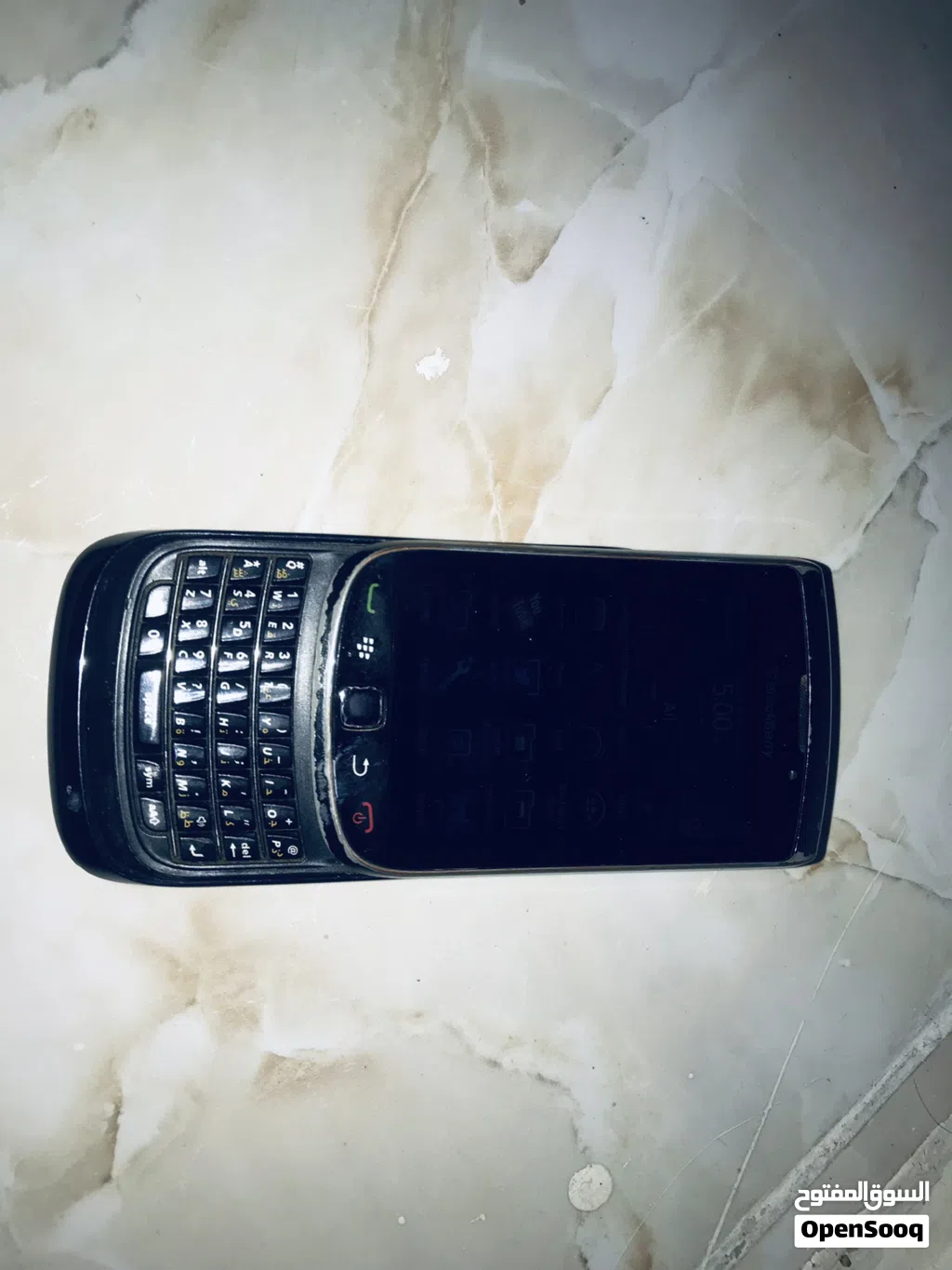 عرطههه لمحبي بلاك بيري جوال BlackBerry Torch 9800 بحاله ممتازه اقراء الوصف