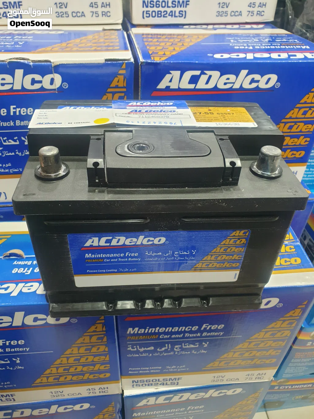 بطاريات سيارة ACDELCO اقل سعر في الاردن اخر انتاج 2026