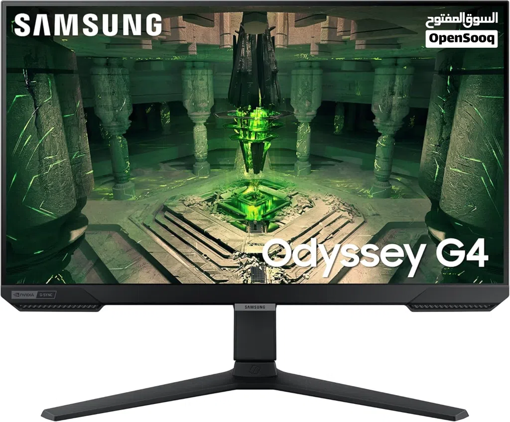 شاشة جيمنج بمواصفات خرافية Samsung Odyssey G4 25 FHD IPS Monitor, 240Hz Refresh Rate 1ms