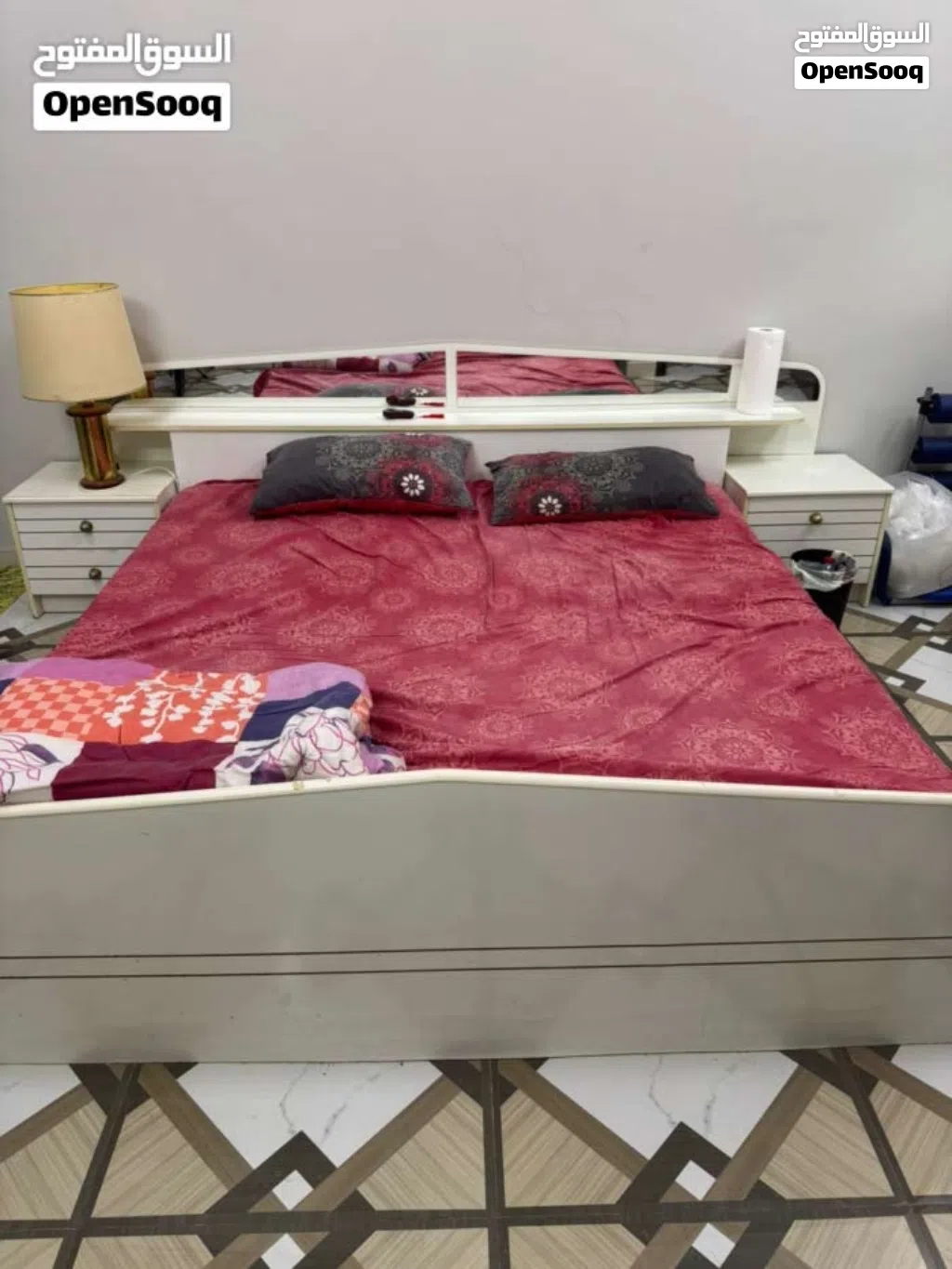 سرير كبار وسرير اطفال