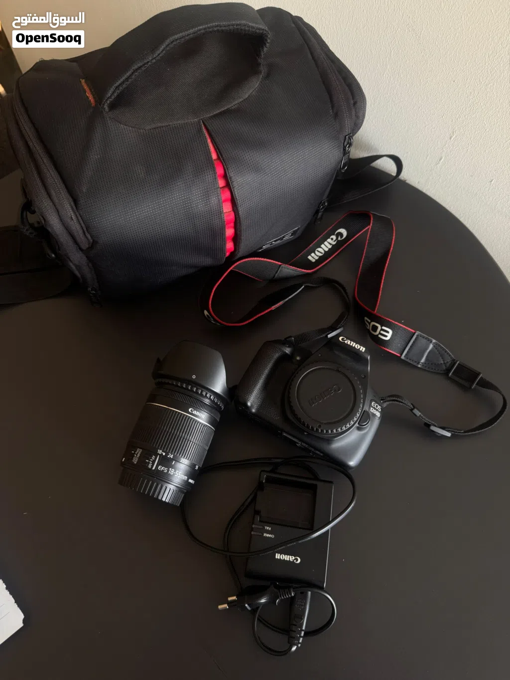 كاميرا كانون 1200D عدستين 18-55mm بطارية شحن شنطة