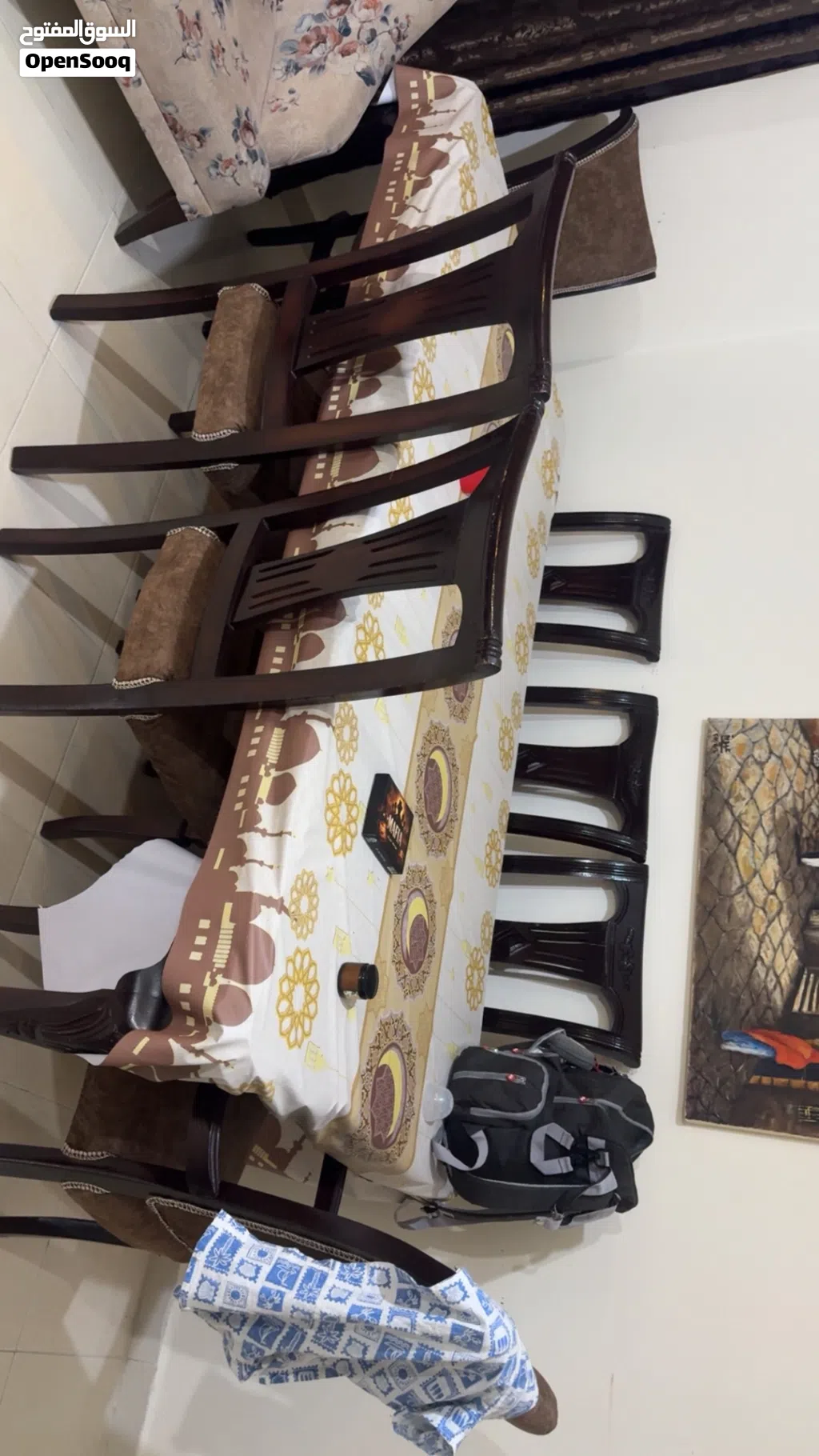 طاولة سفرة 8 كراسي