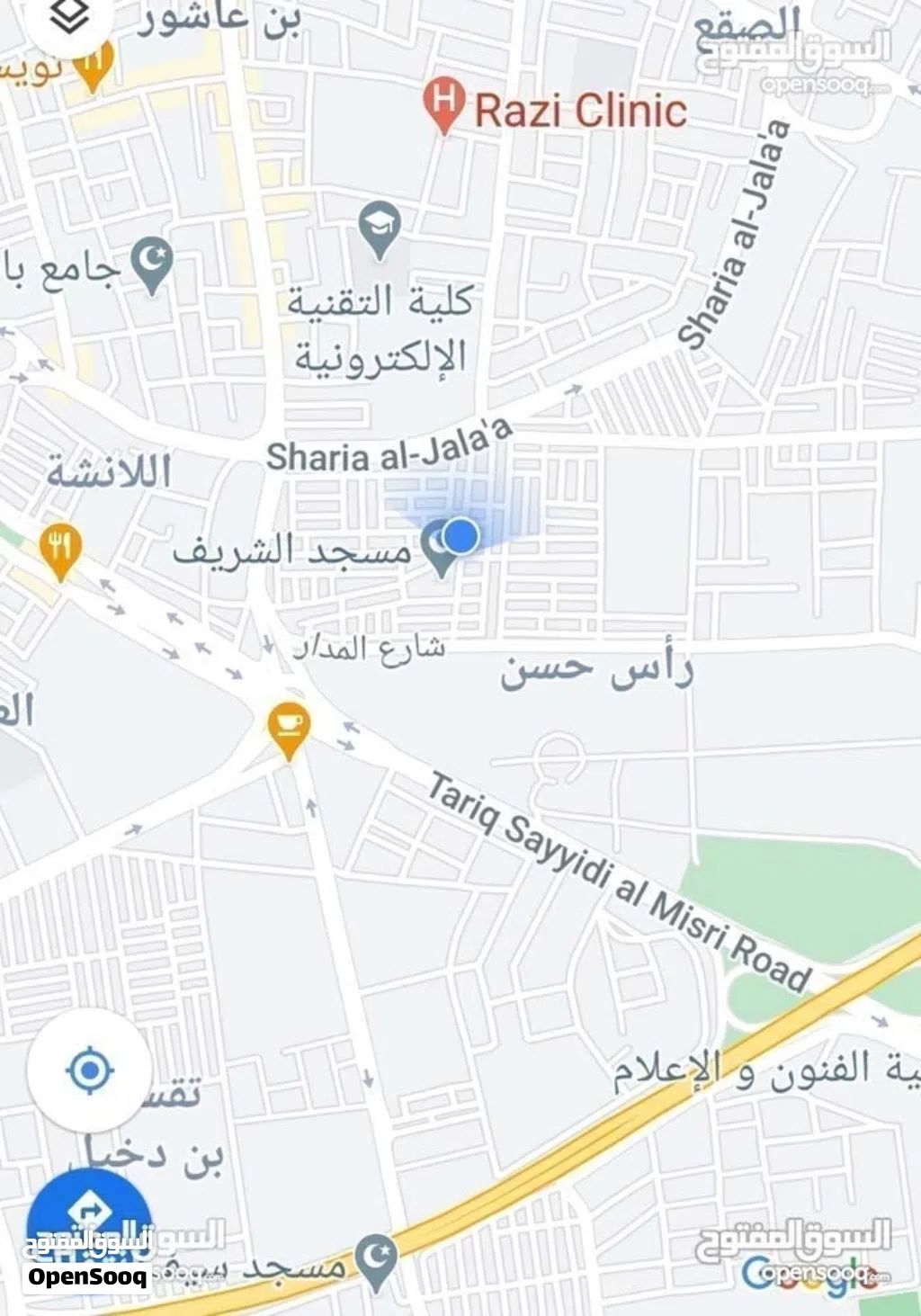 قطعة أرض في شارع المدار موقع ربي يبارك