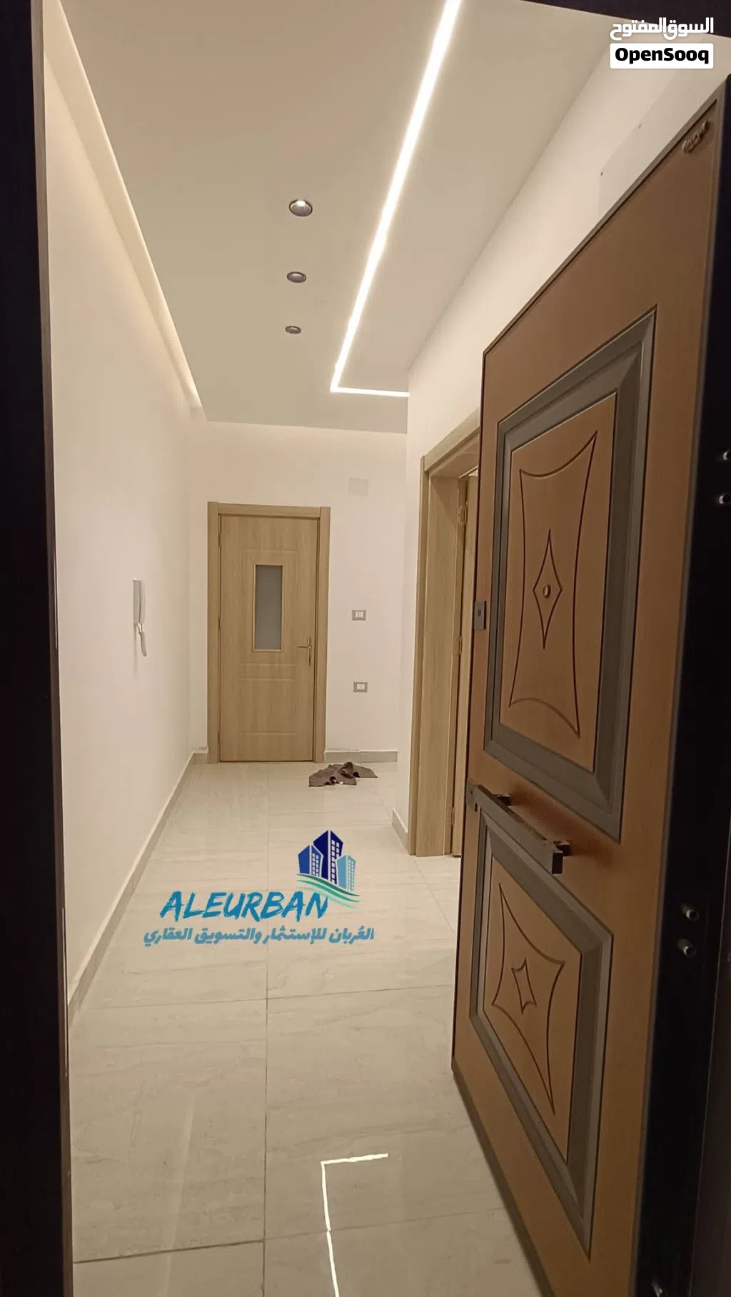 شقة جديدة صغيره للإيجار في السراج بداية شارع اسطنبول