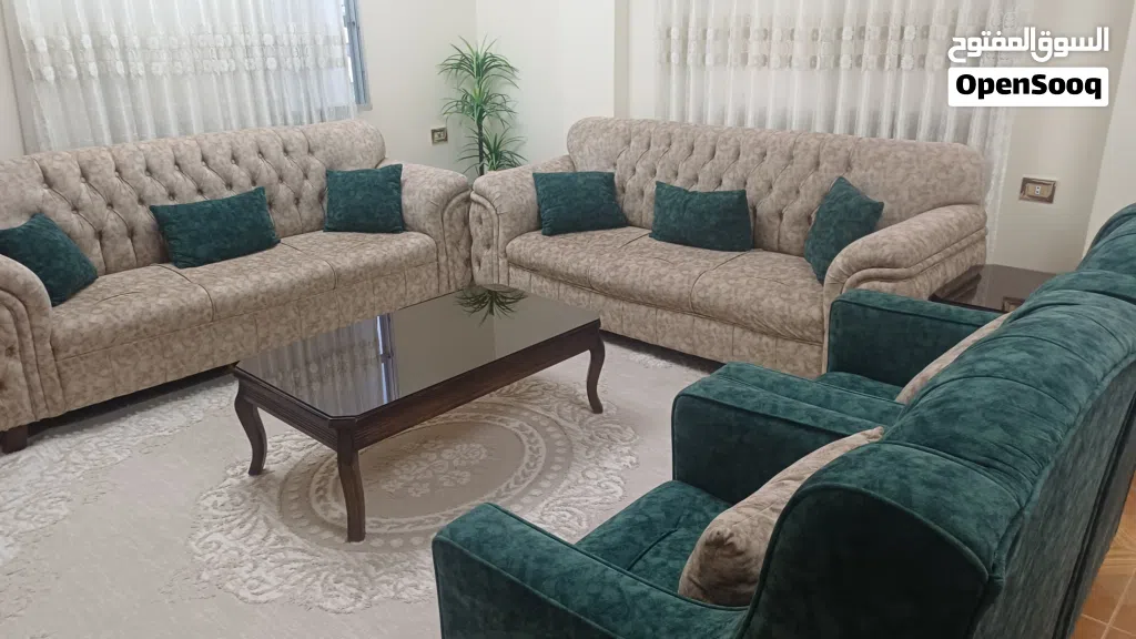 طقنم كنب بدون 8 مقاعد
