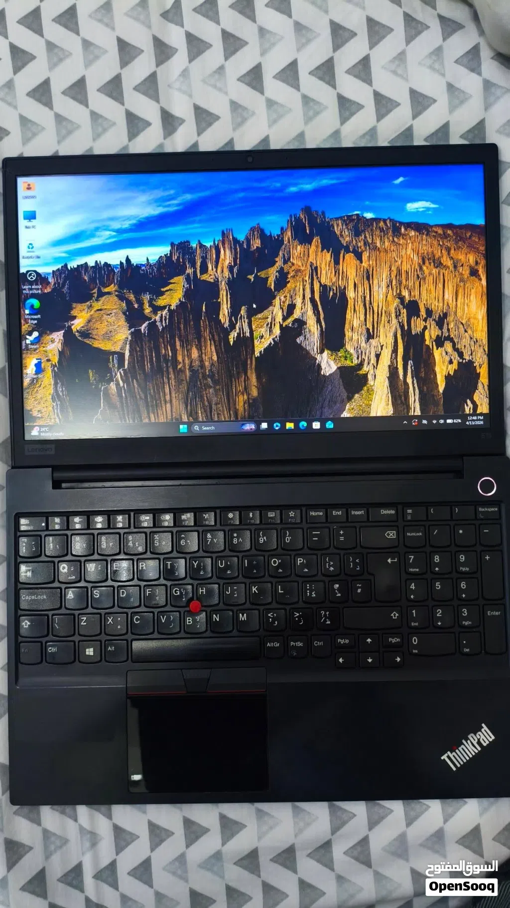 Lenovo ThinkPad E15 Core i7-10510U, 16GB RAM, Dual Drive (512GB NVMe SSD + 250GB HDD), Radeon RX 640